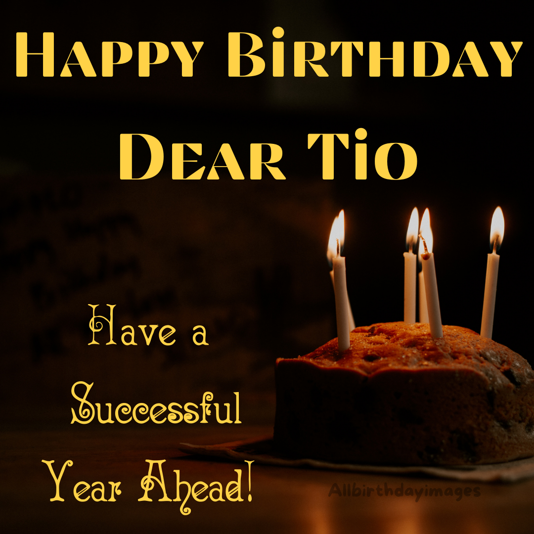 Happy Birthday Tio Cake Images