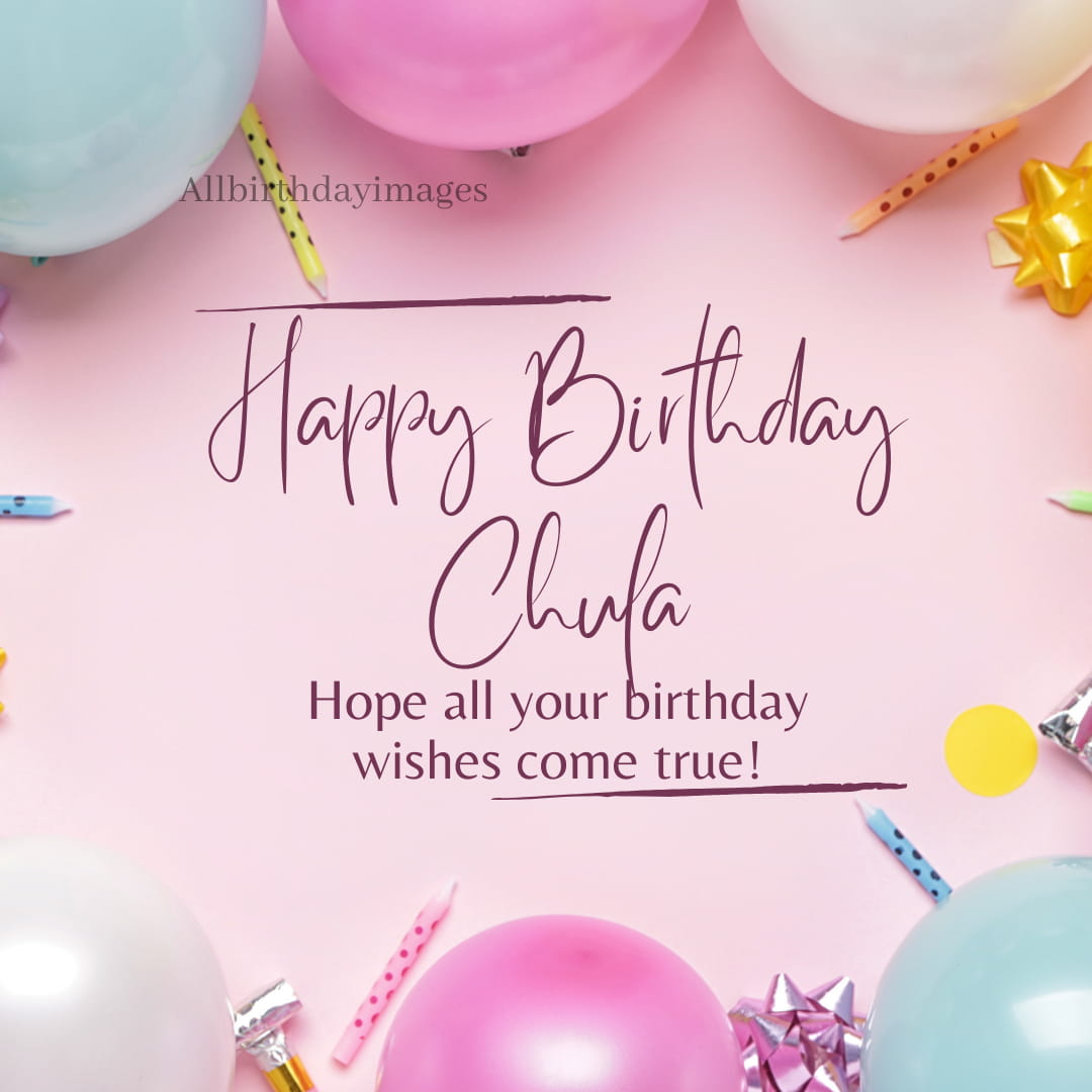 Birthday Images for Chula