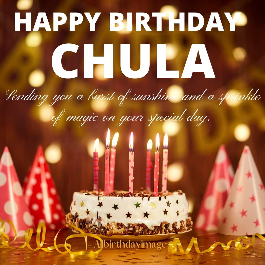 Happy Birthday Cake for Chula