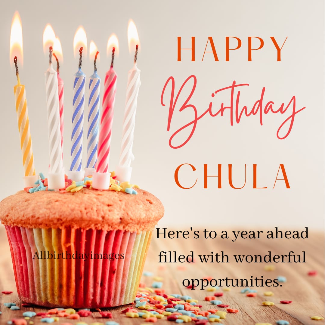 Chula Happy Birthday Cake Images