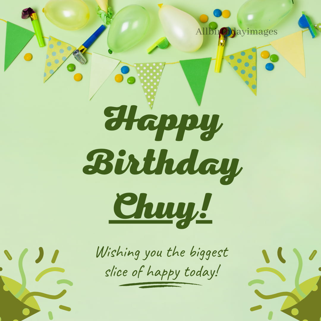 Happy Birthday Chuy Images