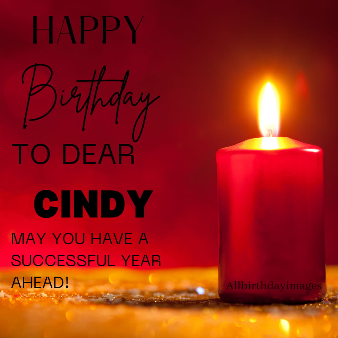 Happy Birthday Wishes for Cindy Images