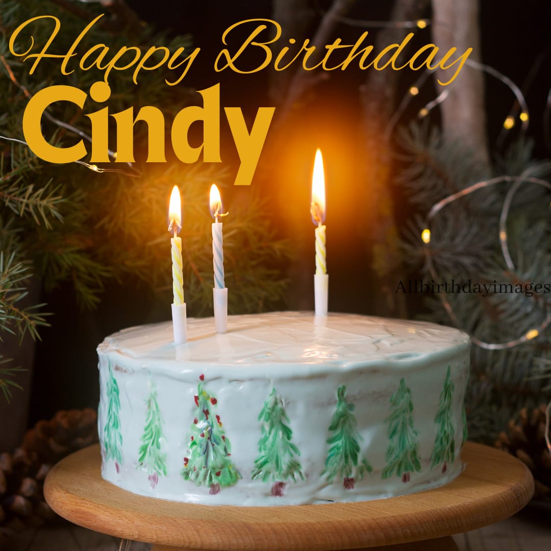 Happy Birthday Cindy Cake Images