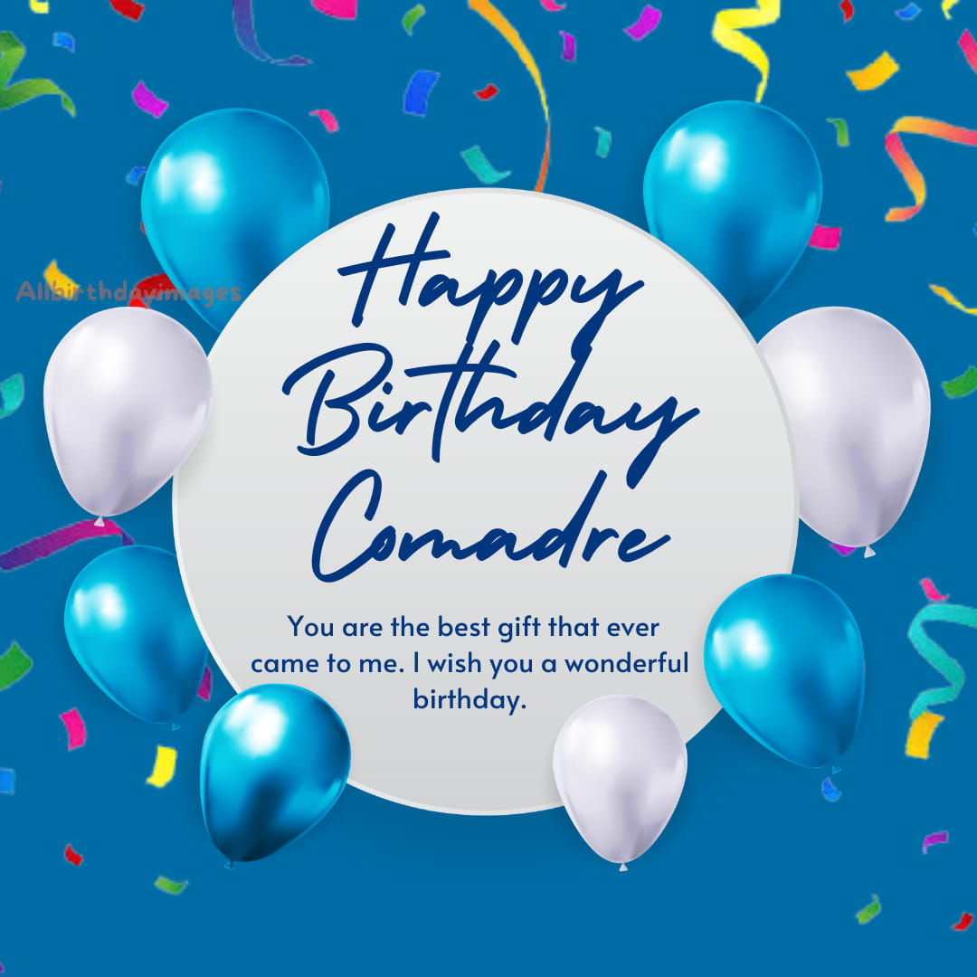 Happy Birthday Images for Comadre