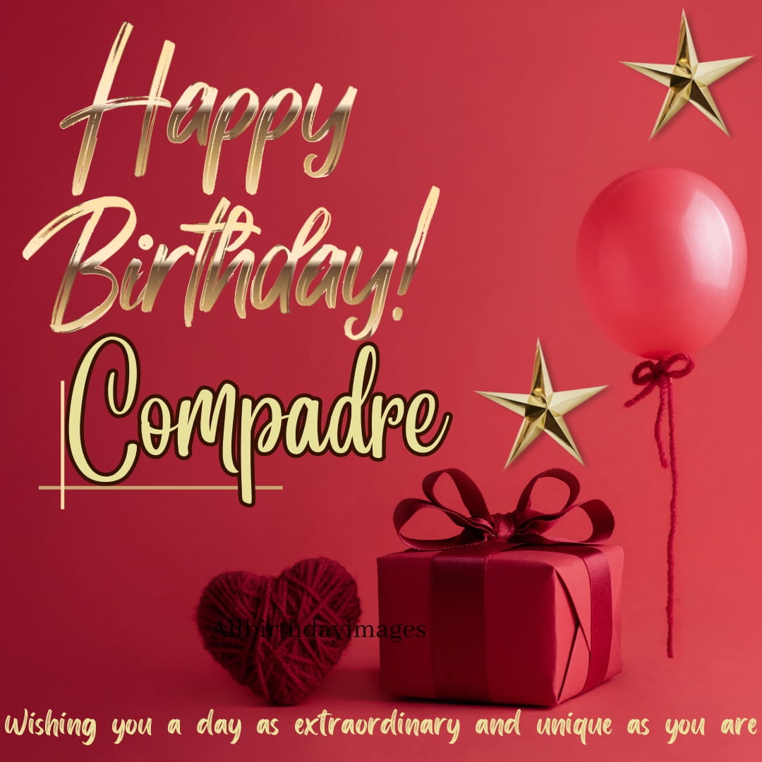 Happy Birthday Images for Compadre