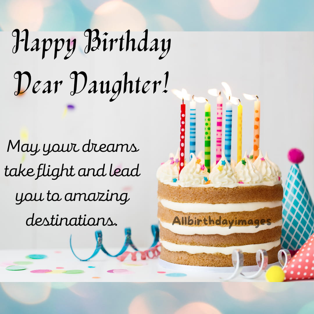 Happy Birthday Daughter Cakes