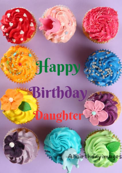 Happy Birthday Daughter Cards