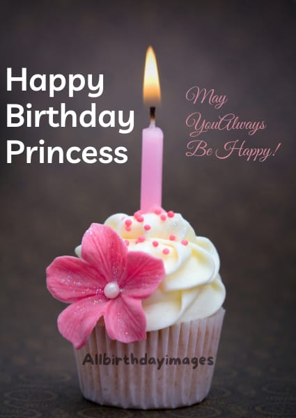 Happy Birthday Princess Cards