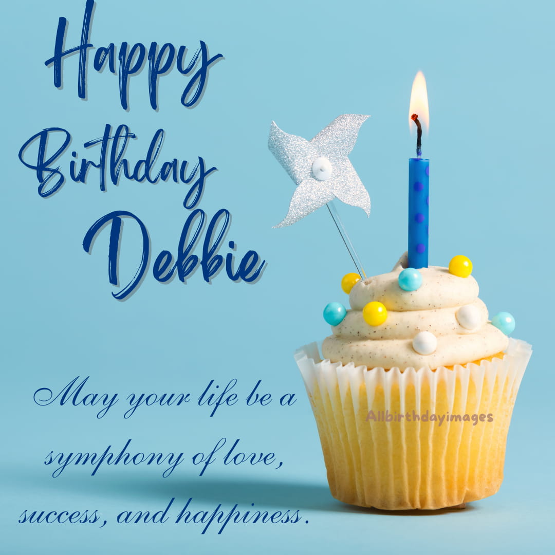 Happy Birthday Debbie Cake