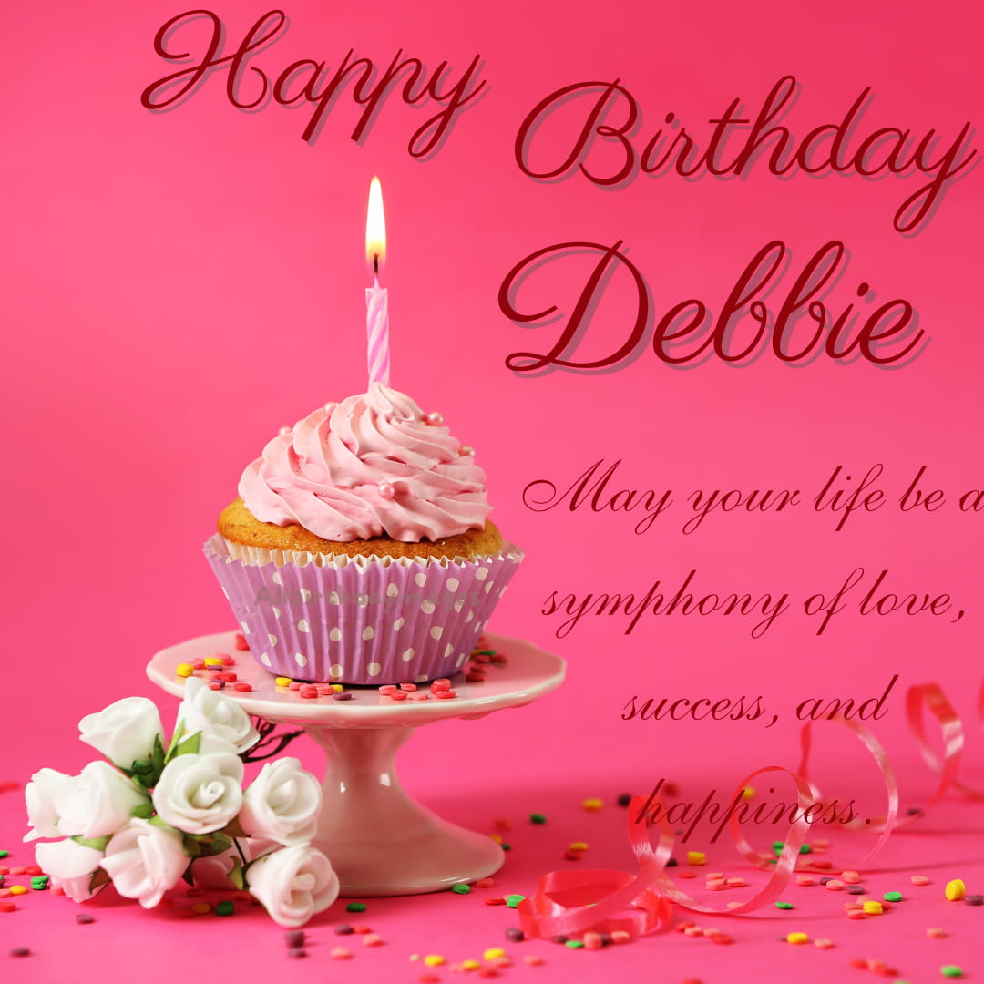 Happy Birthday Cake for Debbie