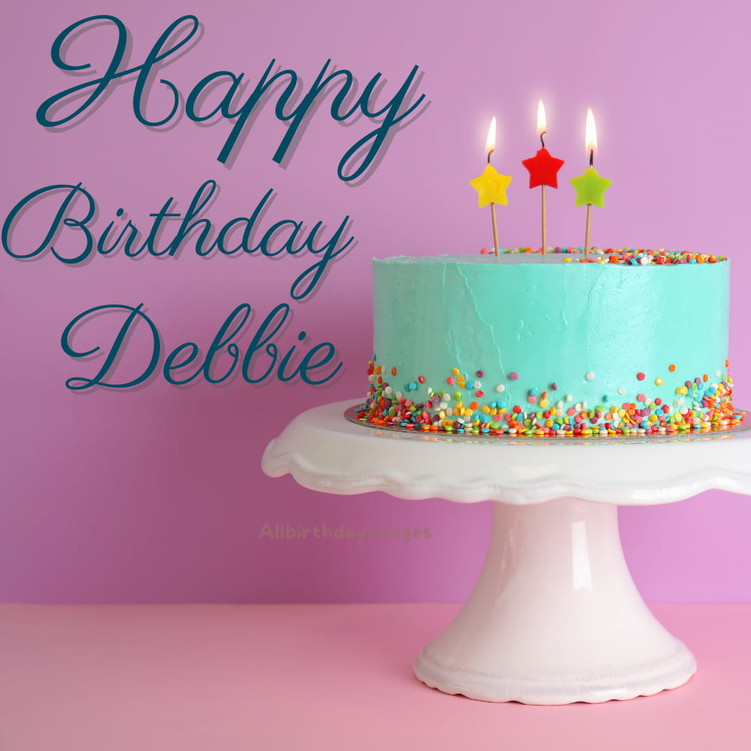 Happy Birthday Debbie Cake