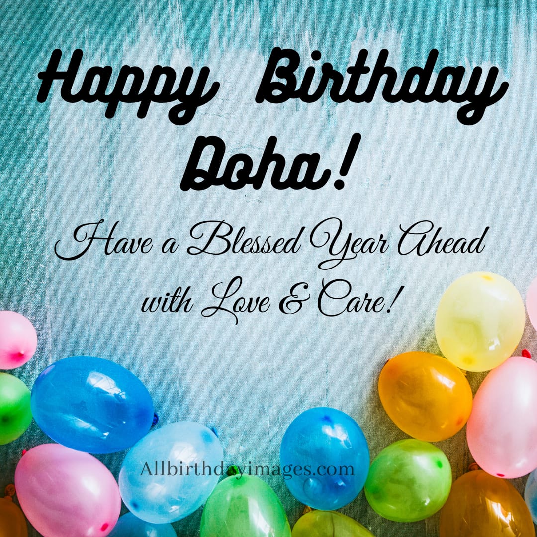 Happy Birthday Doha Wishes