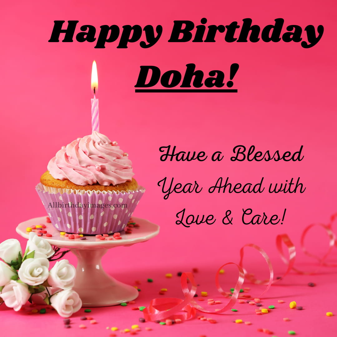 Happy Birthday Cake Images for Doha