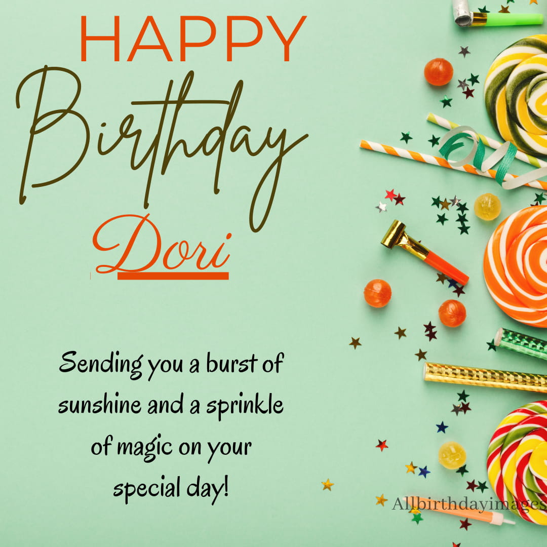 Happy Birthday Wishes for Dori