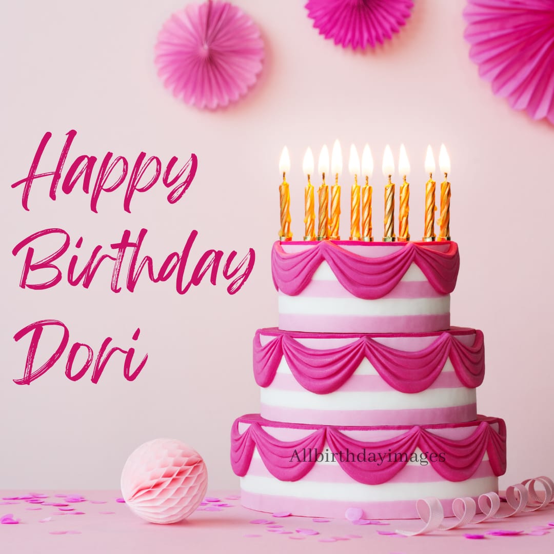 Happy Birthday Dori Cake