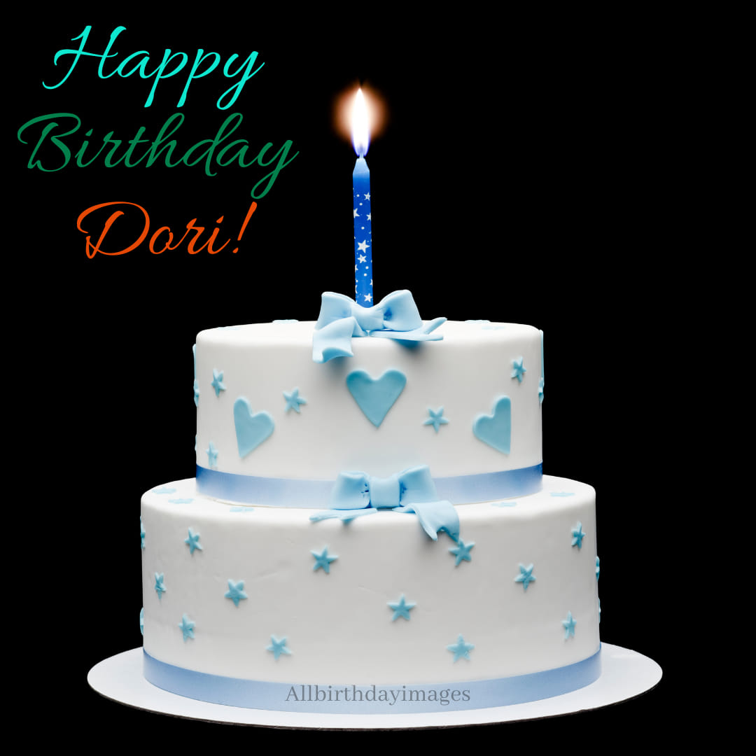 Happy Birthday Cake for Dori