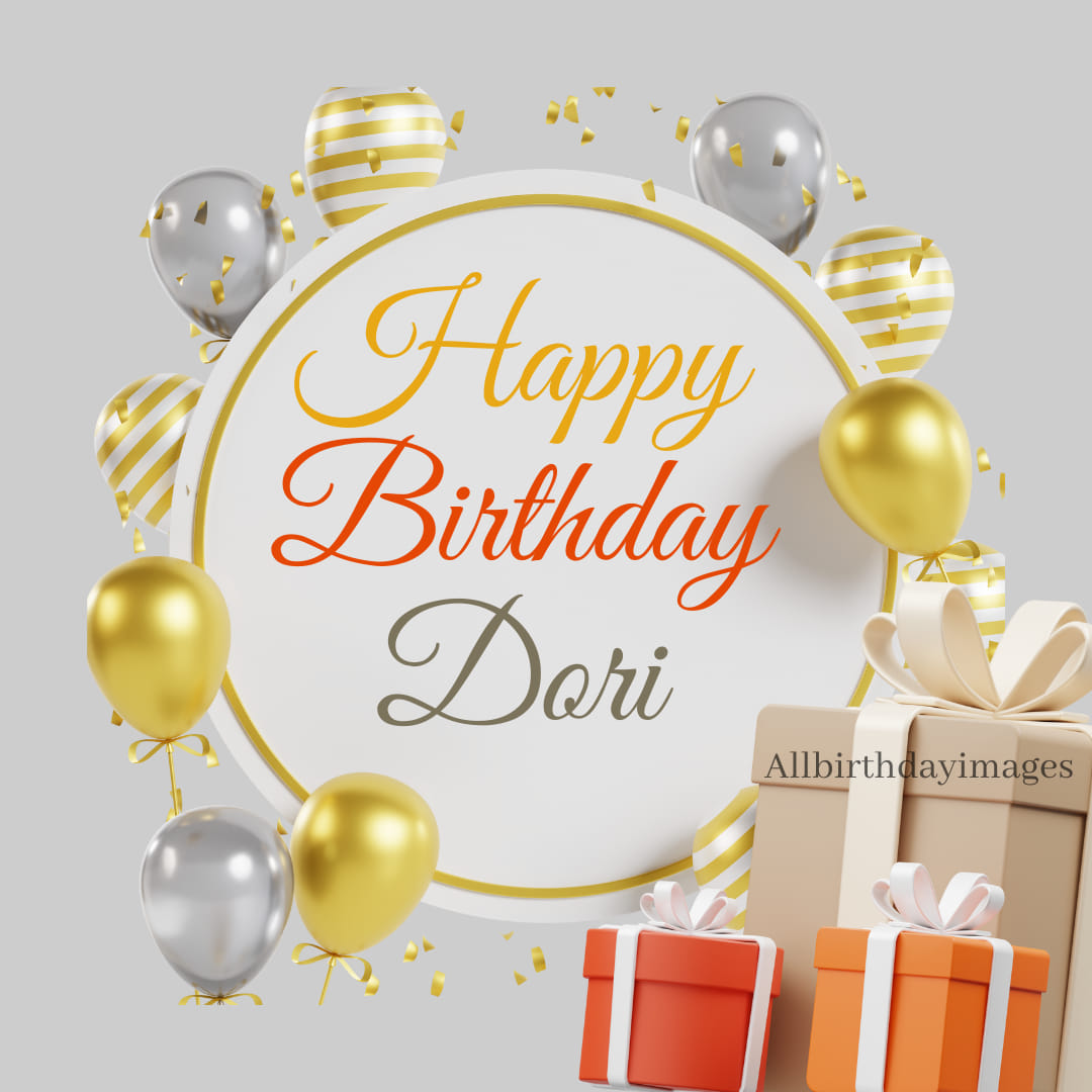 Happy Birthday Images for Dori