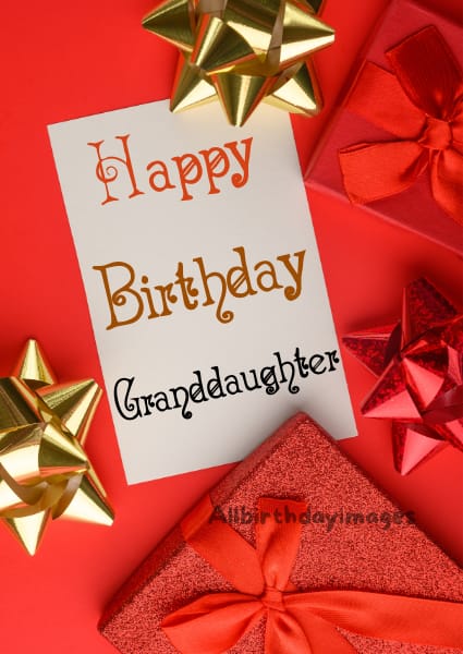 Happy Birthday Cards for Granddaughter