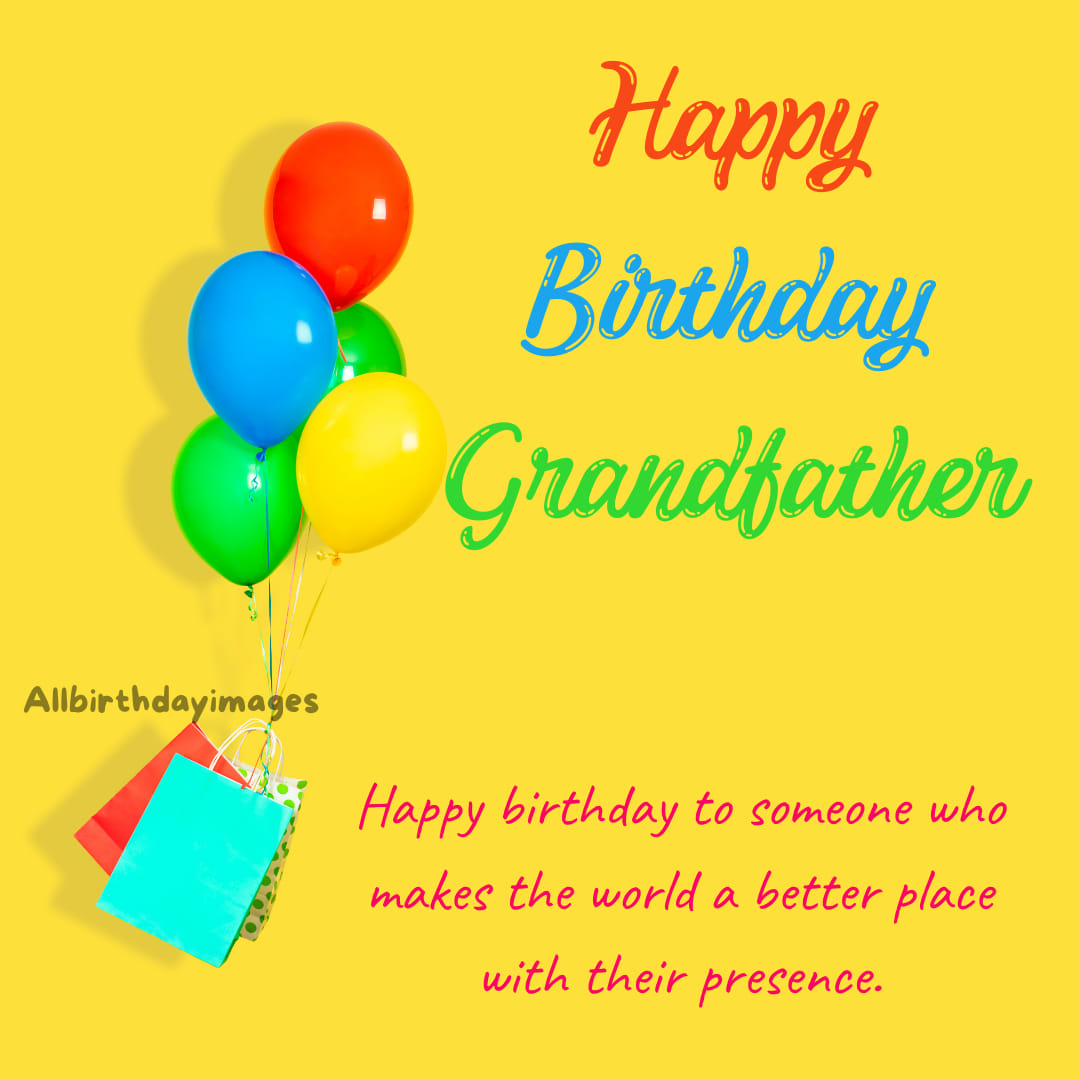 Happy Birthday Wishes for Grandfather