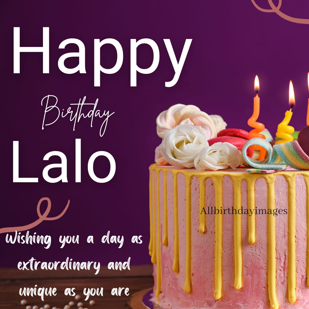 Happy Birthday Cake for Lalo