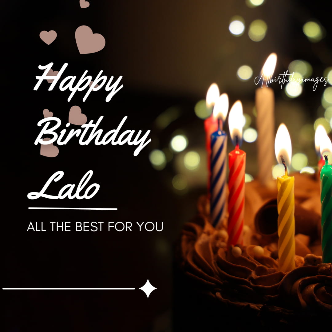 Lalo Happy Birthday Cake