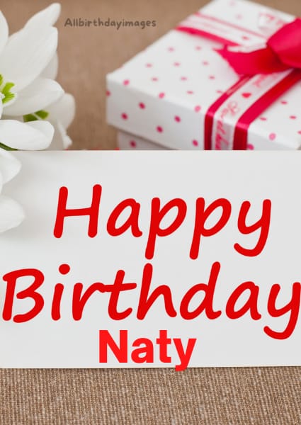 Happy Birthday Cards for Naty