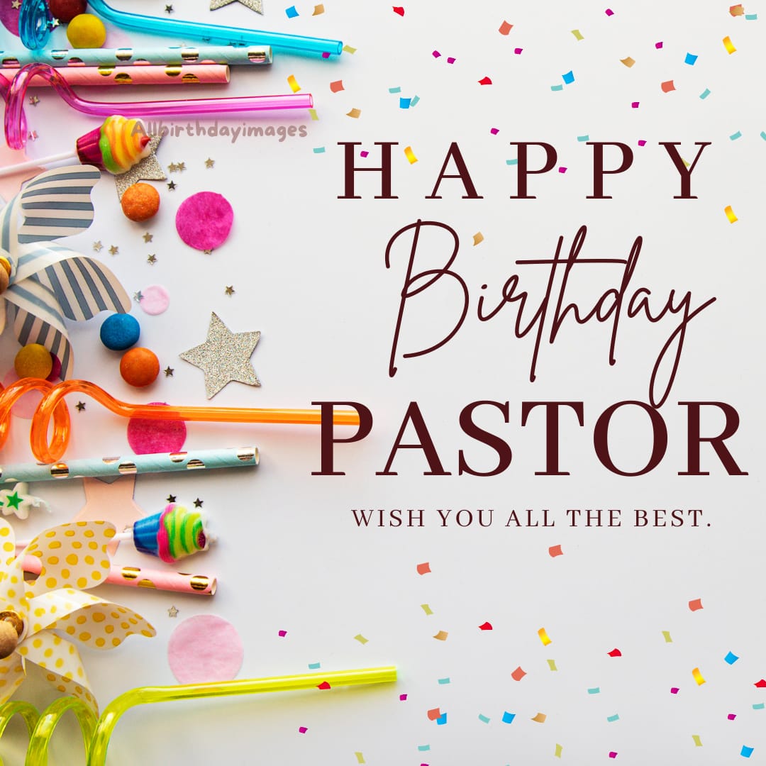 Happy Birthday Images for Pastor