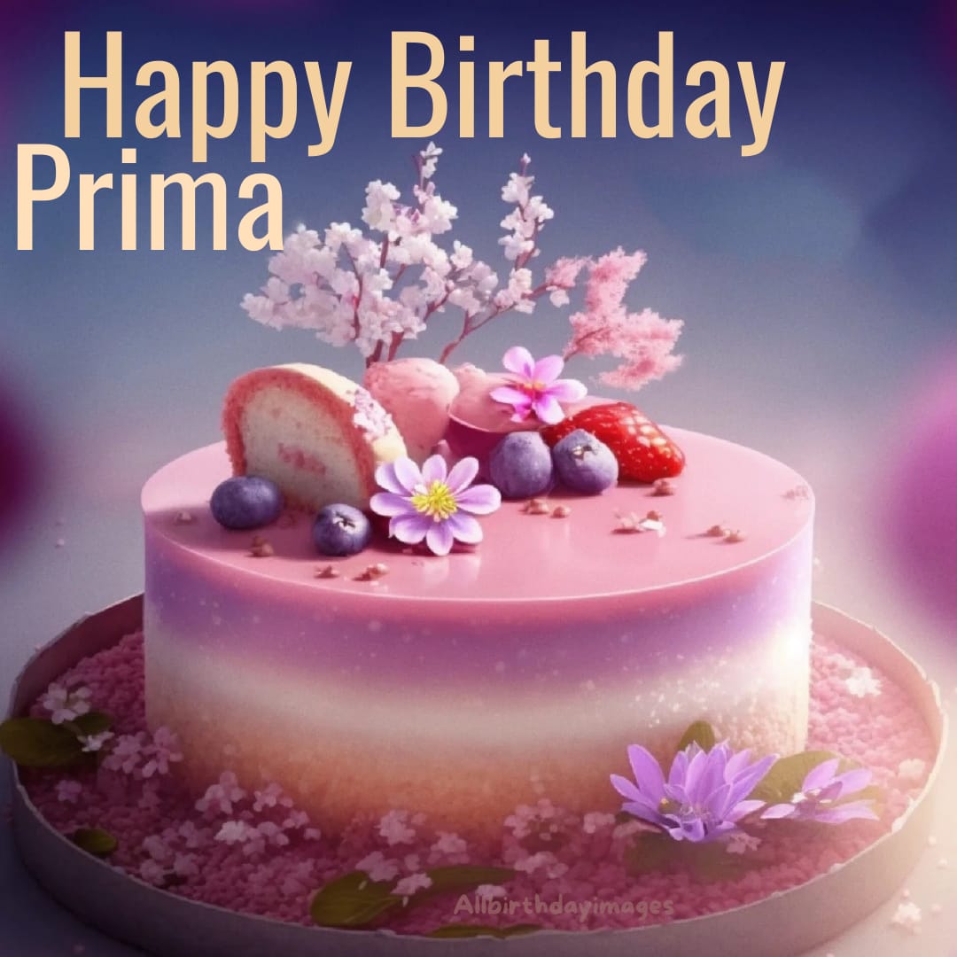Happy Birthday Prima Cakes
