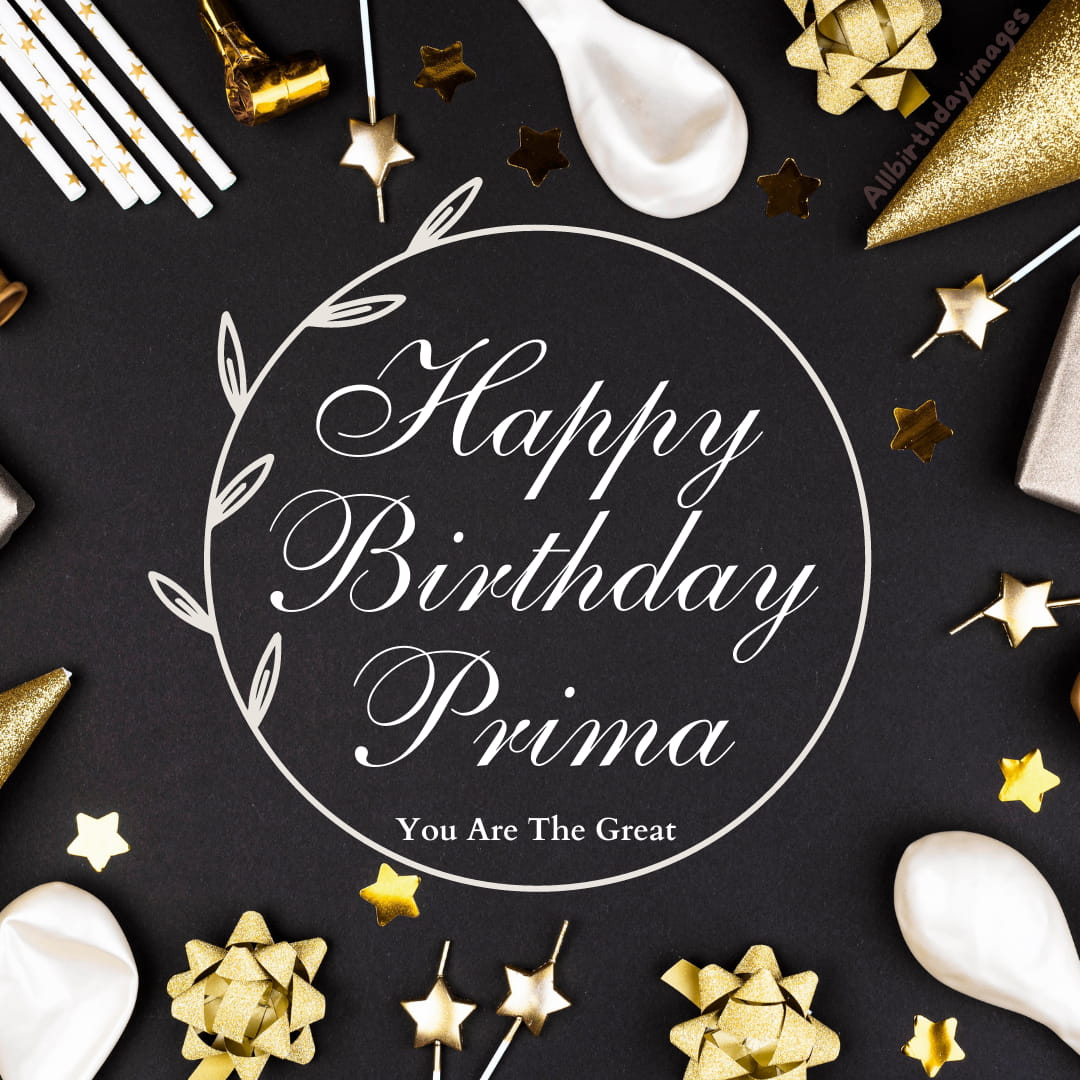 Happy Birthday Prima Images