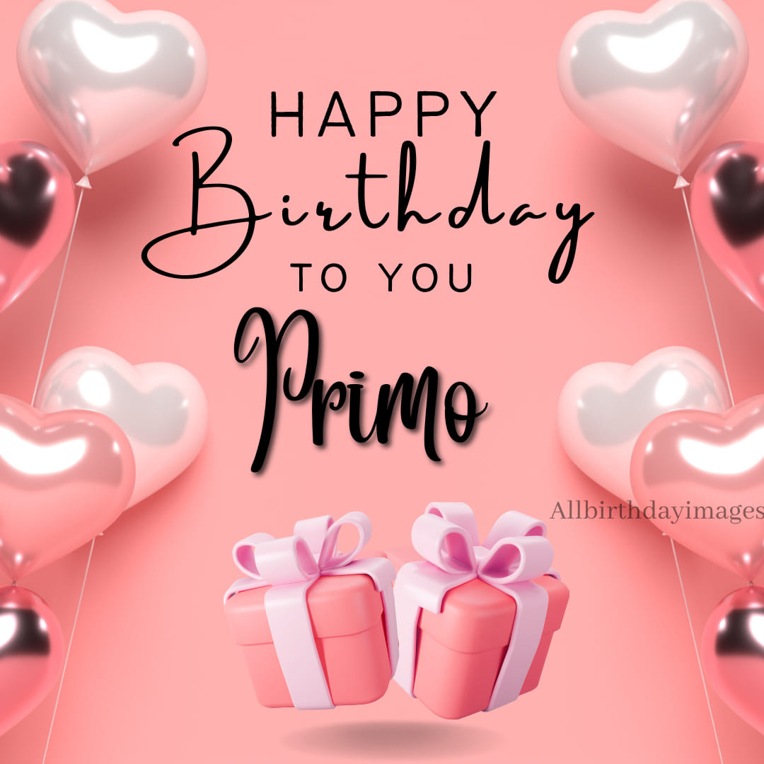 Happy Birthday Images for Primo