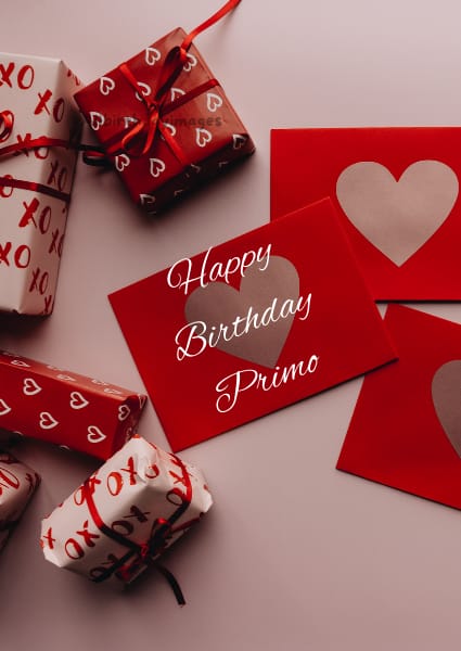 Happy Birthday Primo Cards