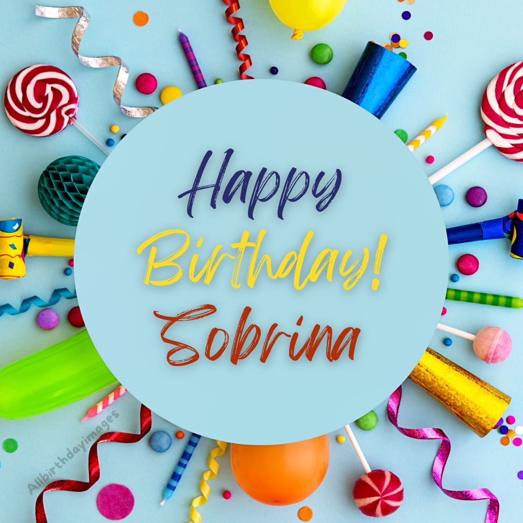 Happy Birthday Sobrina Images