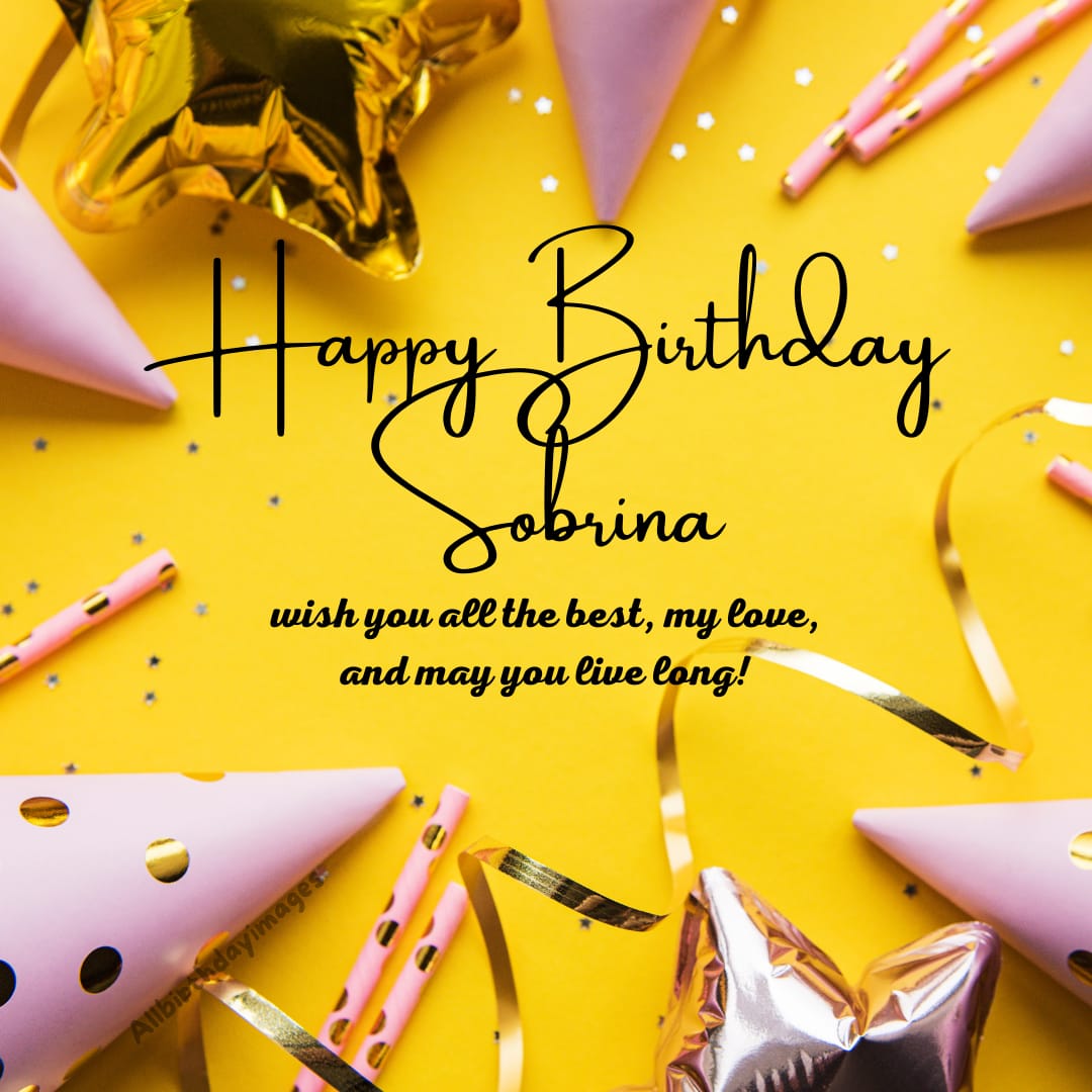 Happy Birthday Sobrina