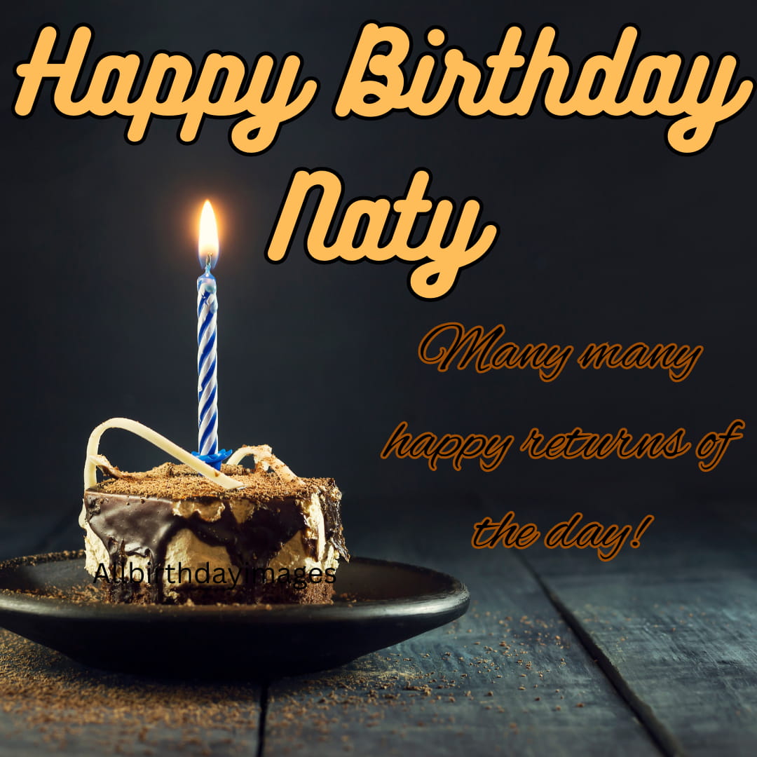 Happy birthday Naty Cake