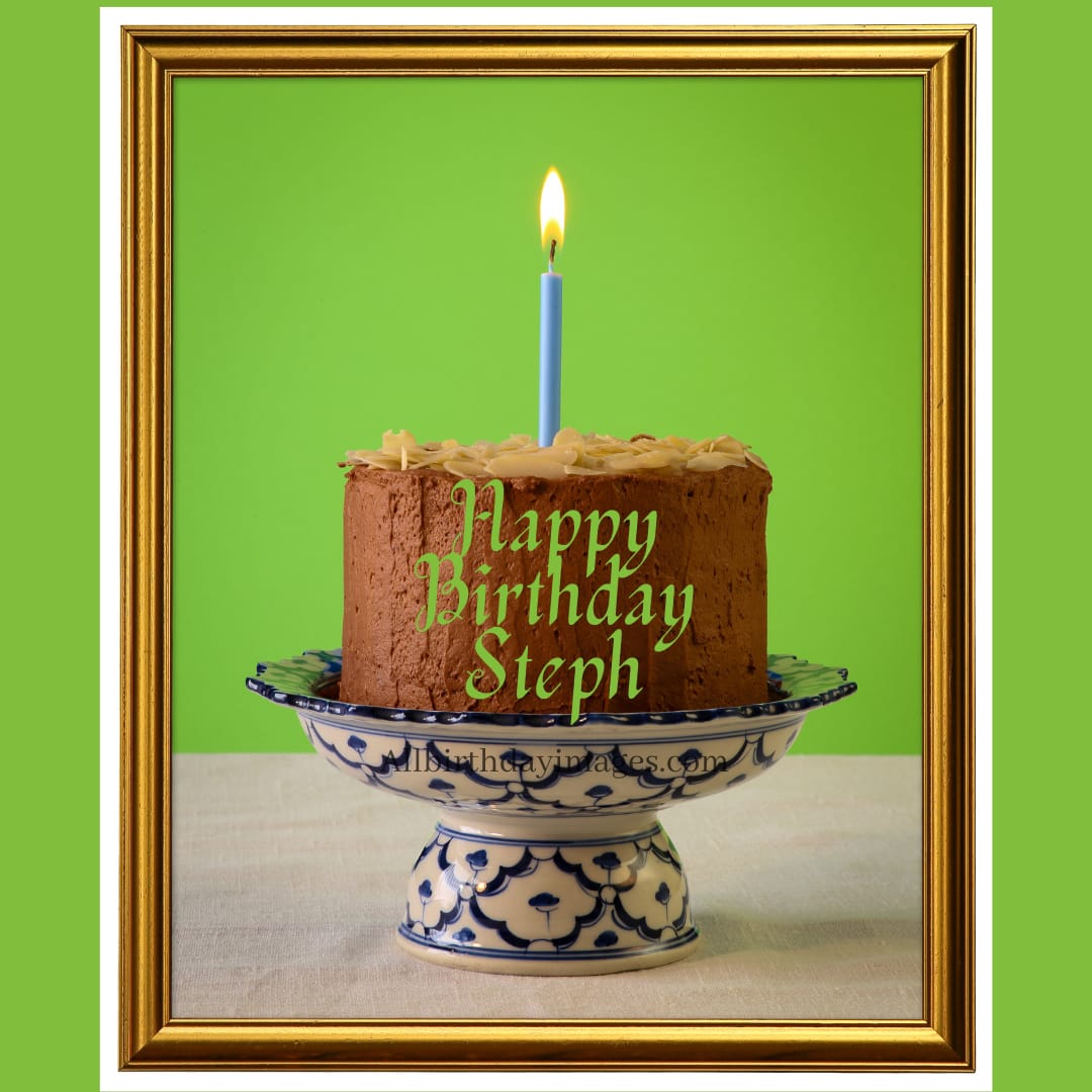 Happy Birthday Steph Cake