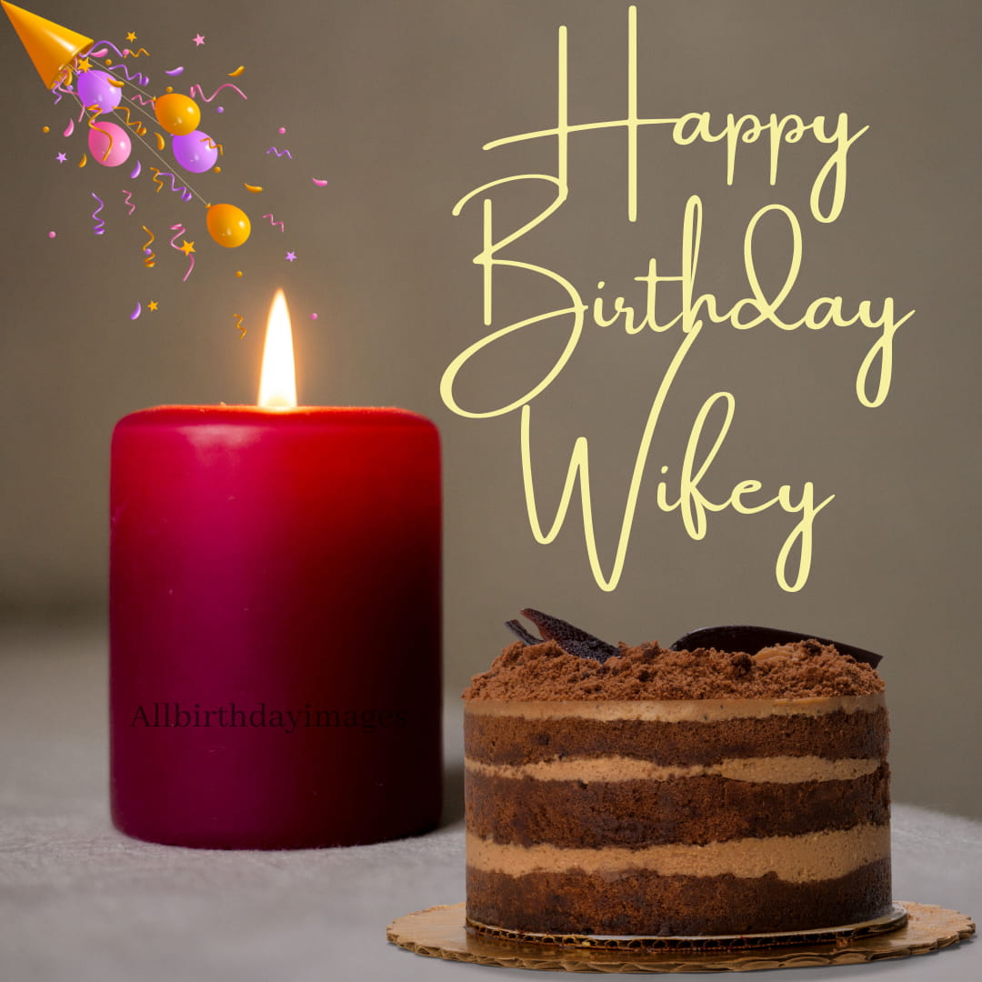 Happy Birthday Wife Cake