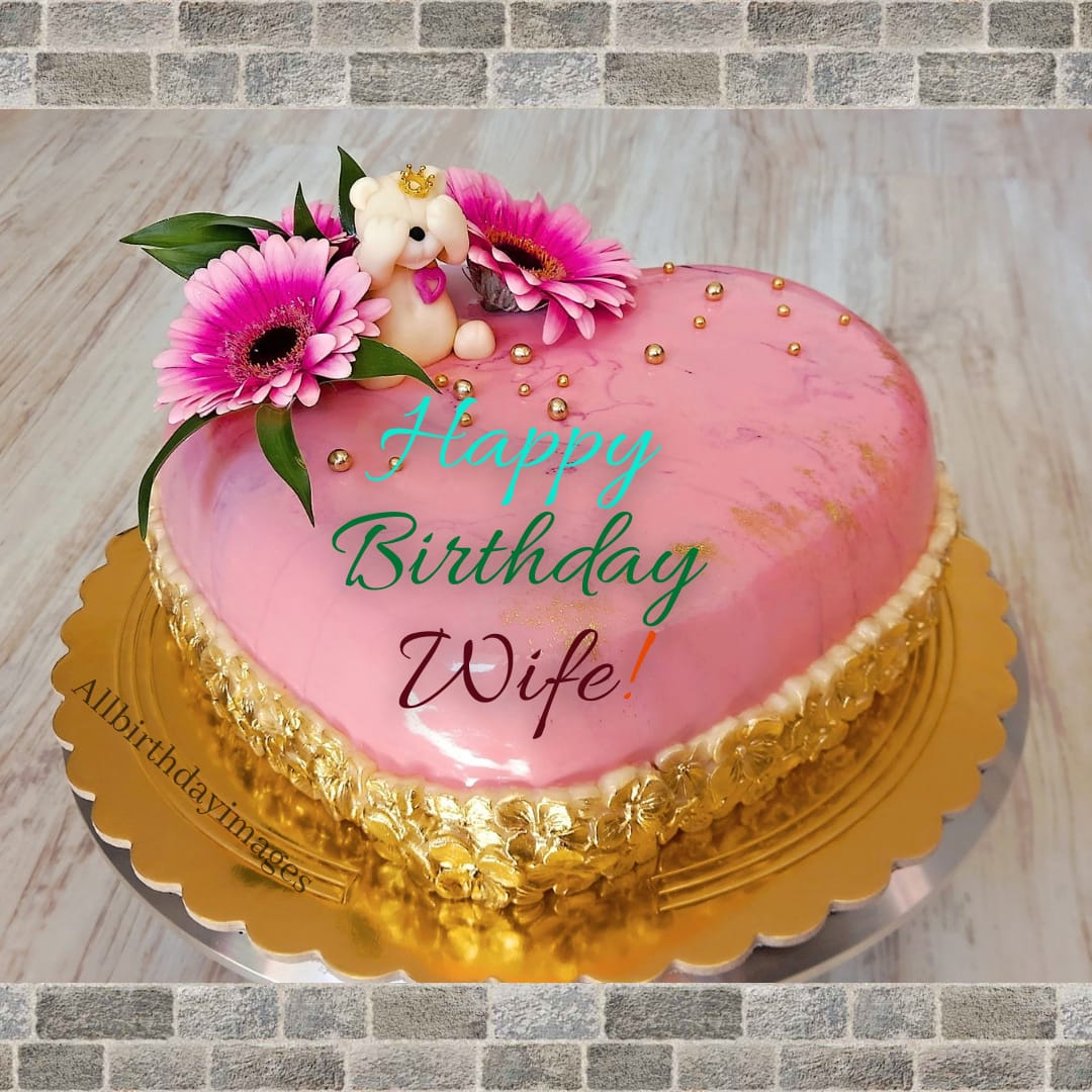 Happy Birthday Cake for Wife