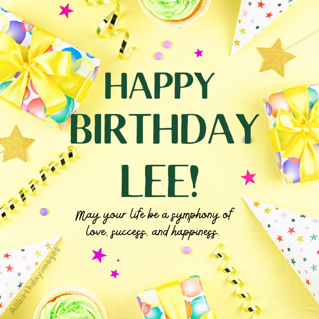 Happy Birthday Wishes for Lee