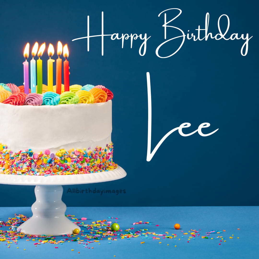 Happy Birthday Lee Cake