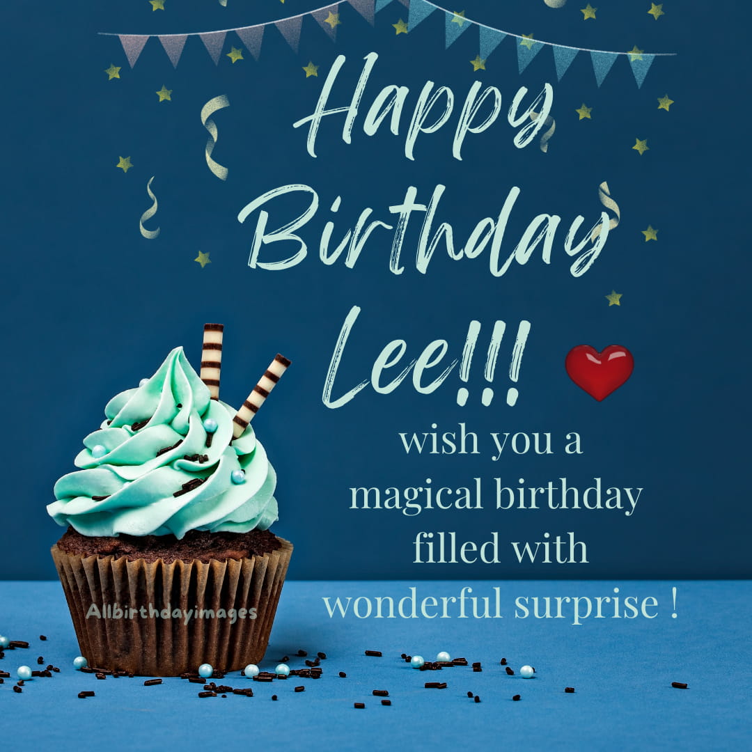 Happy Birthday Lee Cake