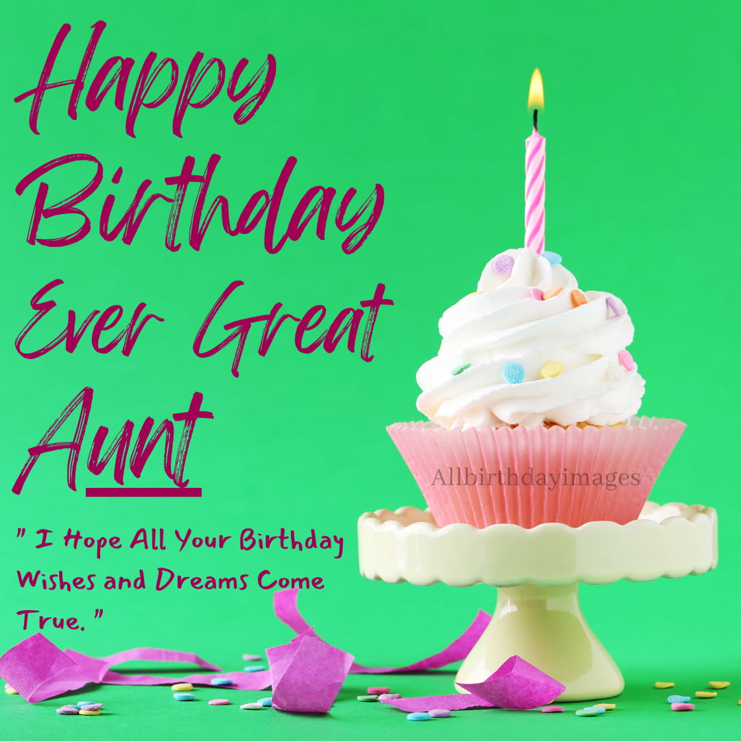Happy Birthday Aunt Cake