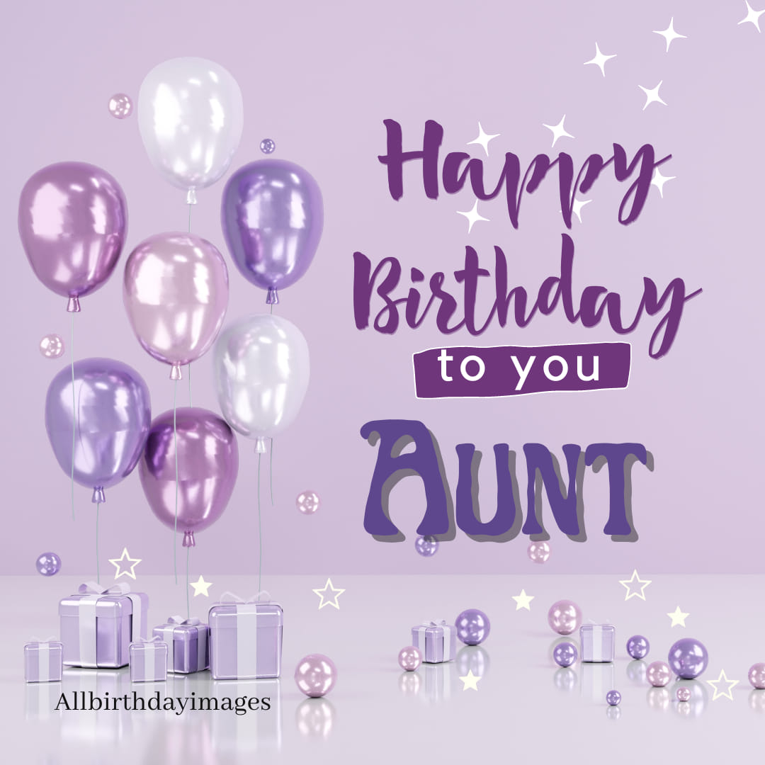 Happy Birthday Auntie Images