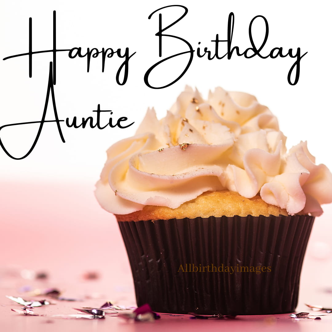 Happy Birthday Cake for Auntie