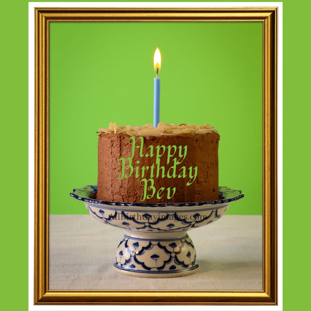 Happy Birthday Bev Cake Pics