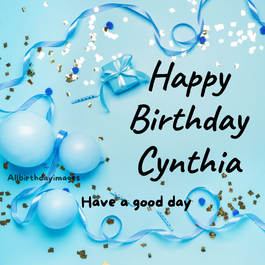 Happy Birthday Cynthia Images