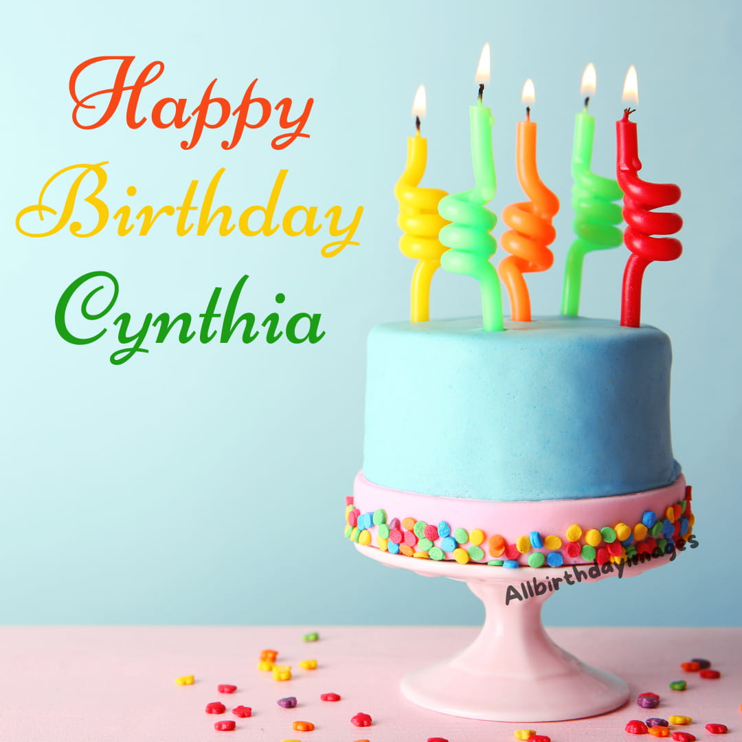 Happy Birthday Cynthia Cakes