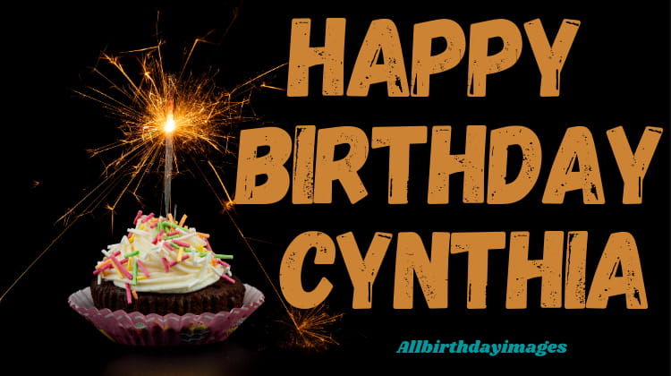 Happy Birthday Cynthia