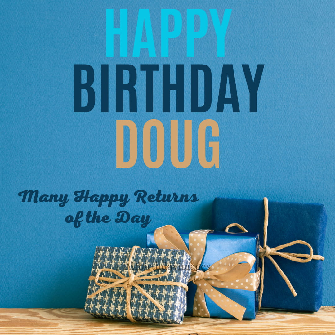 Happy Birthday Doug Images