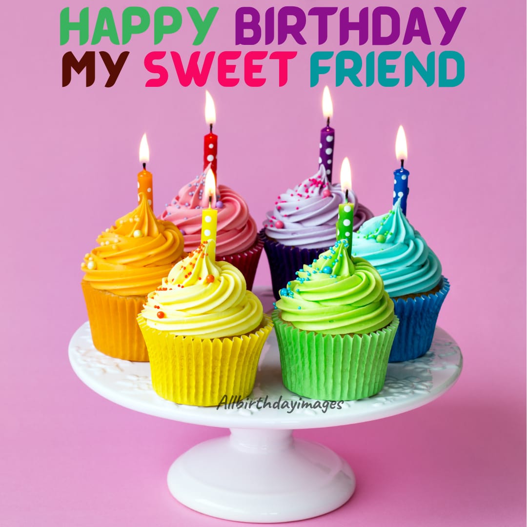 Happy Birthday Friend Cakes