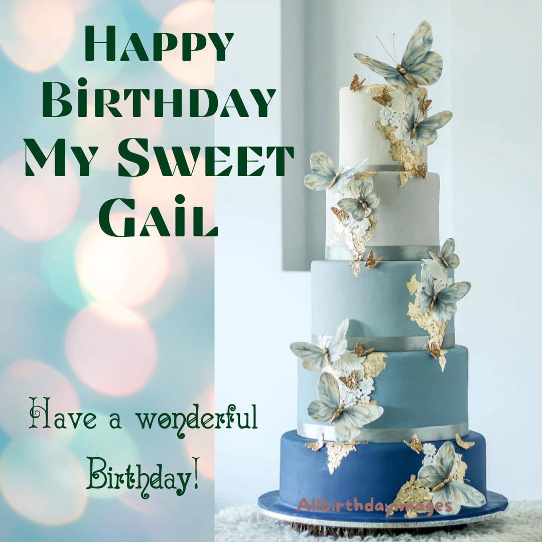 Happy Birthday Gail Cake Pics